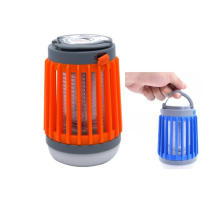 USB Rechargeable camping tent led flashlight lamp outdoor Bug Zapper Camping lantern with mosquito zapper killer